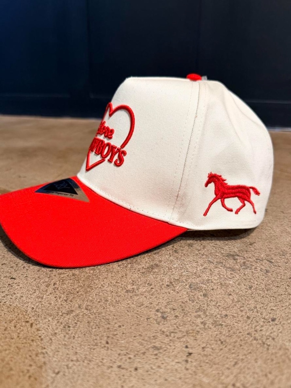 David and Young Embroidered Horse Cowboy Hat